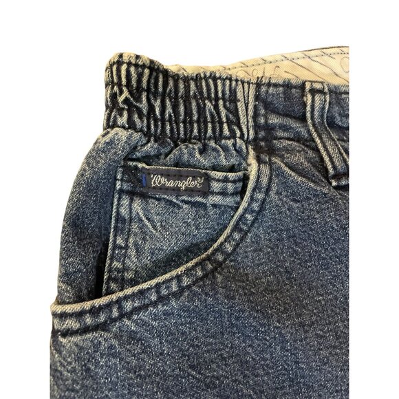 Vintage Wrangler Jeans Womens 16/30 Used High Rise Tapered Stretch Waist - Picture 8 of 14